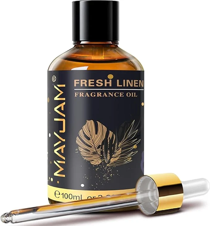 Effective MAYJAM 100ML 3.38FL.OZ Fresh Linen Fragrance Oils Excellent