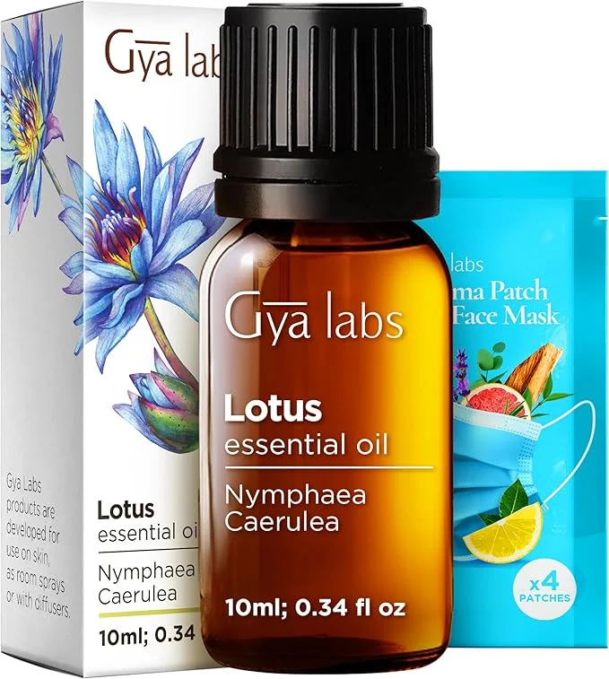Sustainable Pure Lotus Essential Oil Expertly Made