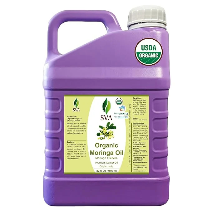 Contemporary SVA Moringa Seed Oil Organic Smooth