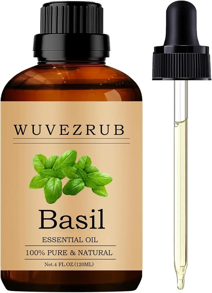 Refined Basil Essential Oils 120ML Pure and Natural Essential Oil