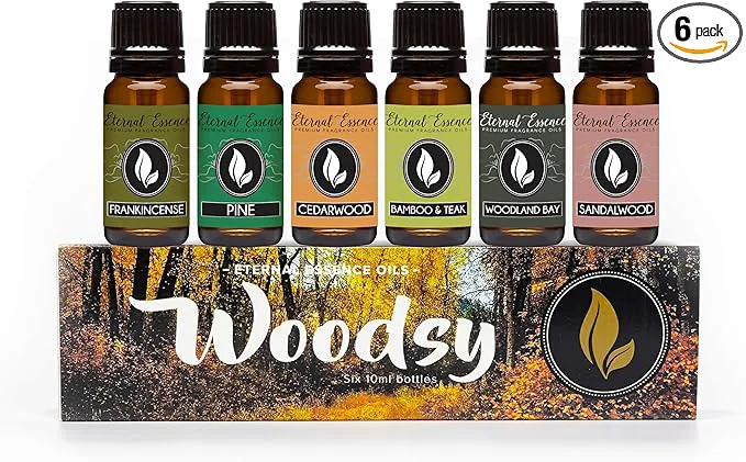 Outstanding Eternal Essence Oils Woodsy Premium Fragrance Oils Set High-Grade