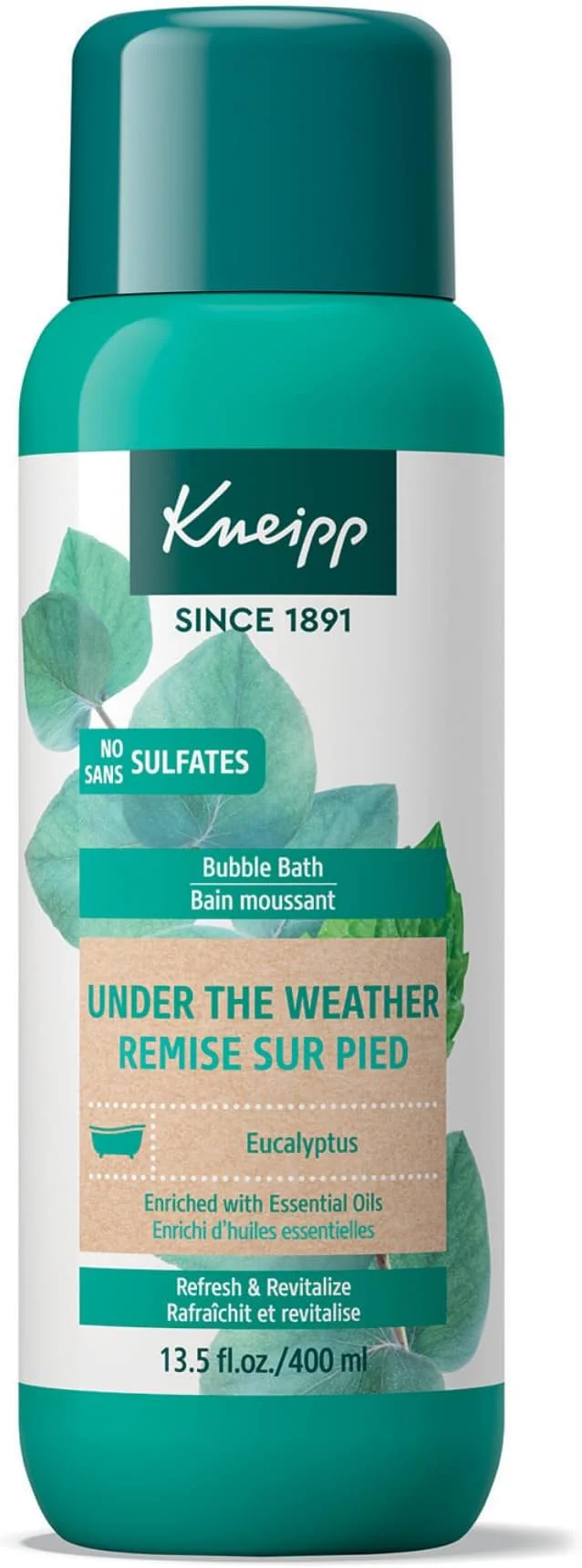 Exceptional Kneipp Under The Weather Eucalyptus Aromatherapy Bubble Bath Authentic