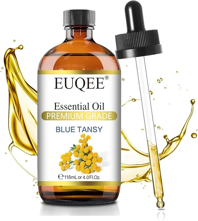 Flexible EUQEE Blue Tansy Essential Oil 118mL 4oz Pure Blue Tansy Oil Premium Essential Practical