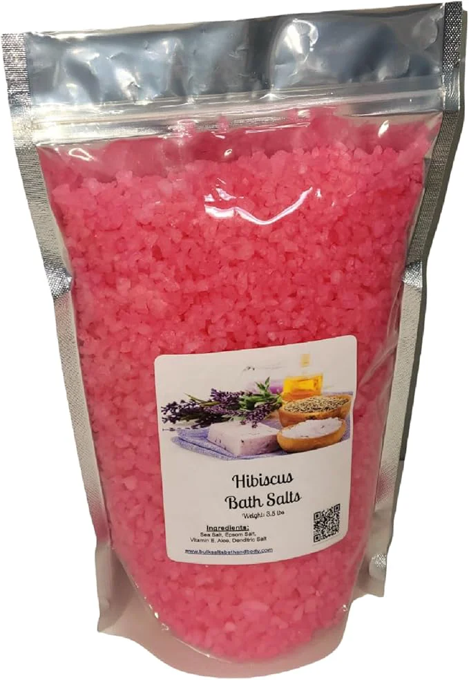 Fine Crafted Bath Salts 4lb Bag Choose Your Scent Epsom Salt Sea Salt Bathing Crafted