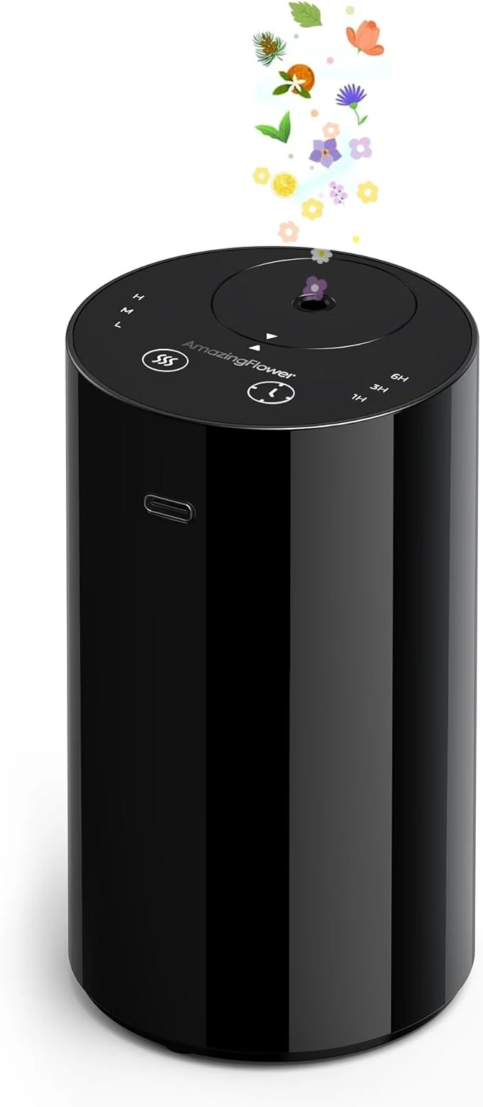 Modern Waterless Essential Oil Diffuser Portable Aromatherapy Diffuser High-Grade