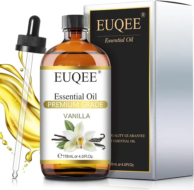 Luxury EUQEE 118ml Vanilla Essential Oil Pure Vanilla Fragrance Essential Oil Prestigious