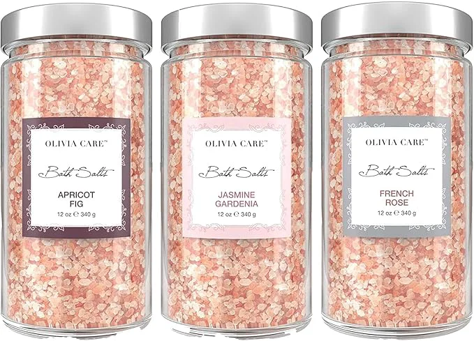 Soft Olivia Care Pink Himalayan Bath Salts Healthy