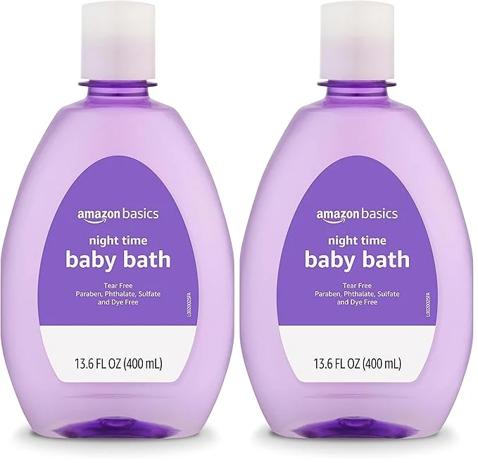 Exceptional Amazon Basics Tear- Night-Time Baby Bath Lightly Scented 13.6 Fl Oz Trusted