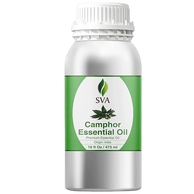 Healthy SVA Camphor Essential Oil – 16 Fl Oz – Natural Camphor Oil Authentic