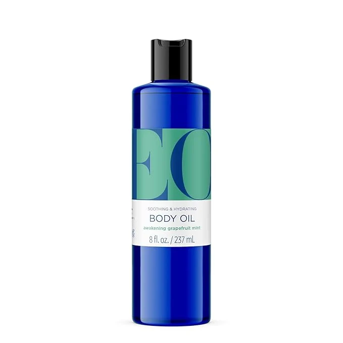 Advanced EO Body Oil Grapefruit Mint 8 oz Pack of 1 Nourishes Skin Contains Vitamin E Luxury