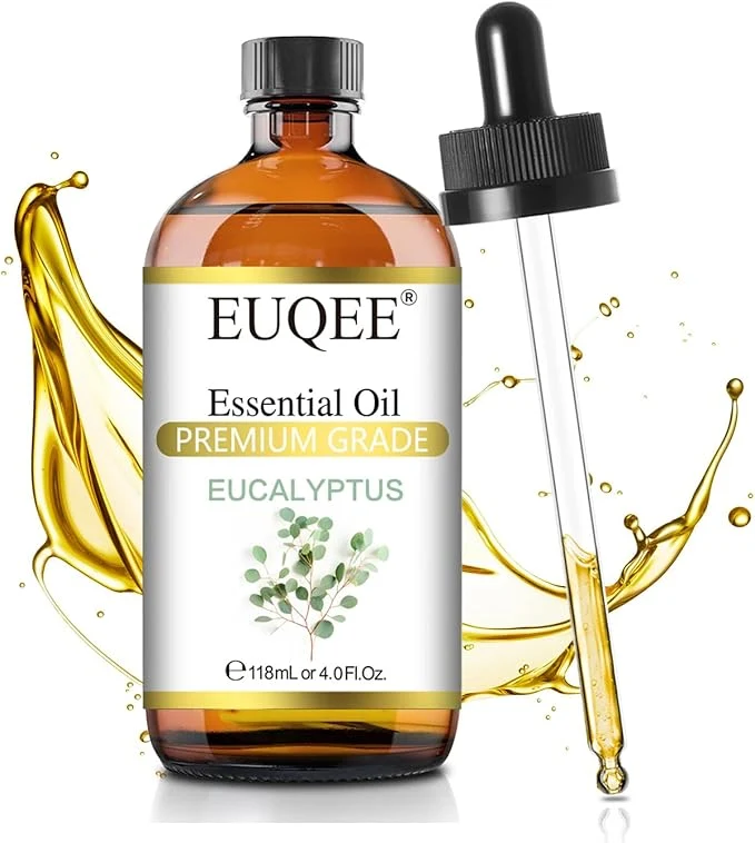 Outstanding EUQEE Eucalyptus Essential Oil 118ml Pure Eucalyptus Oil Easy-to-Use