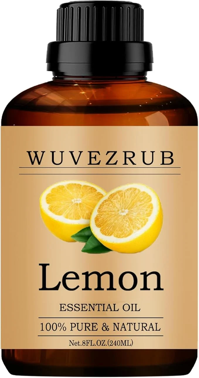 Expertly Made Lemon Essential Oil 240ML Pure and Natural Modern