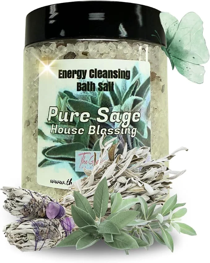 Quality Pure Sage Bath Salts – Dead Sea Salt Bath Soak World-Class