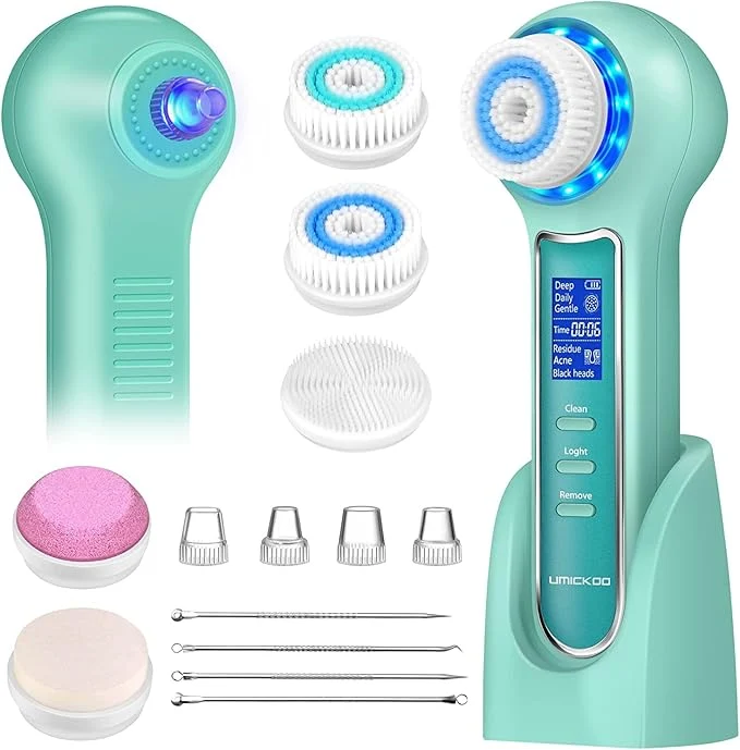 Fine UMICKOO Face Scrubber Exfoliator Facial Cleansing Brush Waterproof Artisan