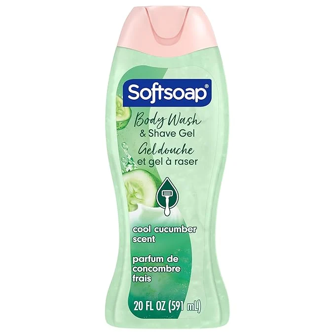 Secure Softsoap Moisturizing Body Wash and Shave Gel Healthy