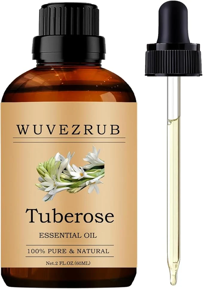 Recyclable Tuberose Essential Oils 60ML Pure and Natural Essential Oil Flexible