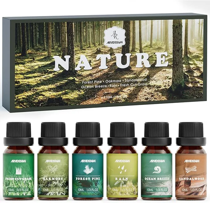 Flexible Nature Essential Oils Set ARVIDSSON Natural Fragrance Oils Durable