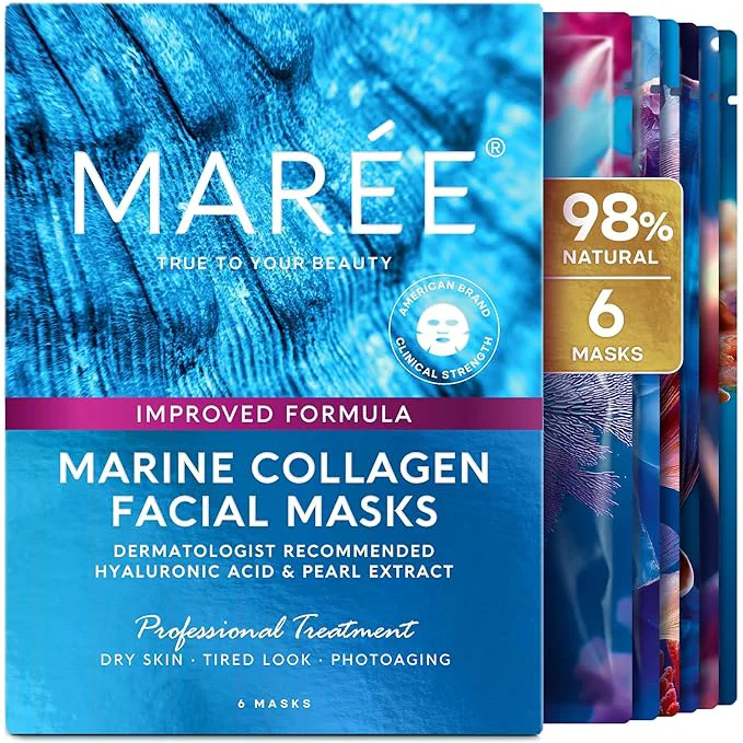 Comfortable MAREE Collagen Facial Mask Consistent