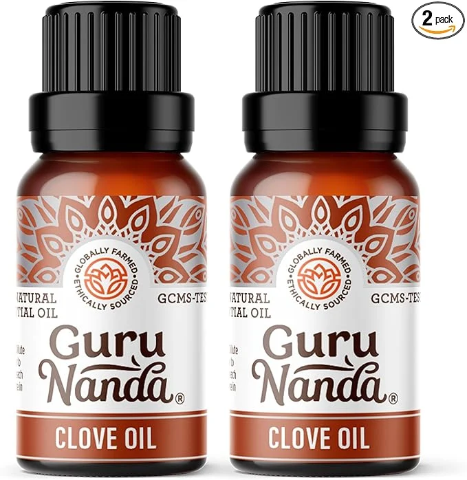 Genuine GuruNanda Clove Essential Oil Pure Natural and Undiluted Aromatherapy Oil