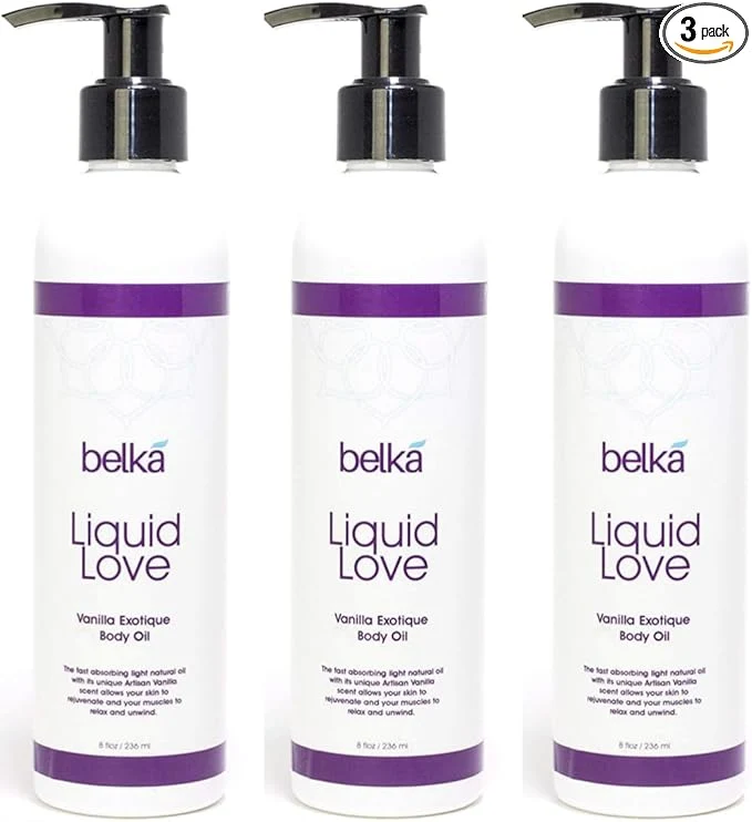Original Liquid Love Vanilla Exotique Body Oil Innovative