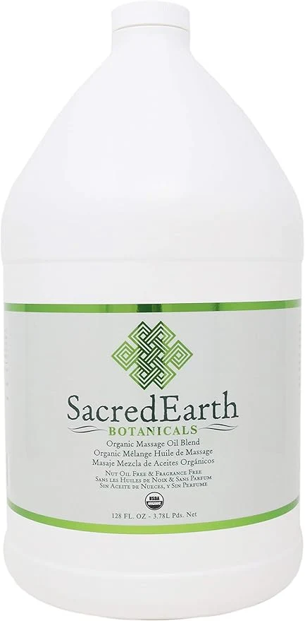 World-Class Organic Massage Oil Blend Carefully Designed