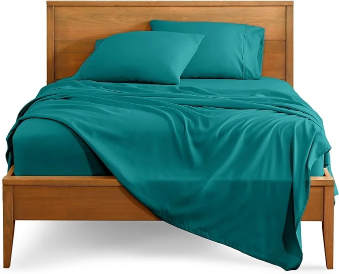 Quality Bare Home Full Sheet Set – 1800 Ultra-Soft Microfiber Full Bed Sheets – Double Brushed – Deep Pockets – Easy Fit – 4 Piece Set – Bedding Sheets amp Pillowcases Full Emerald Professional