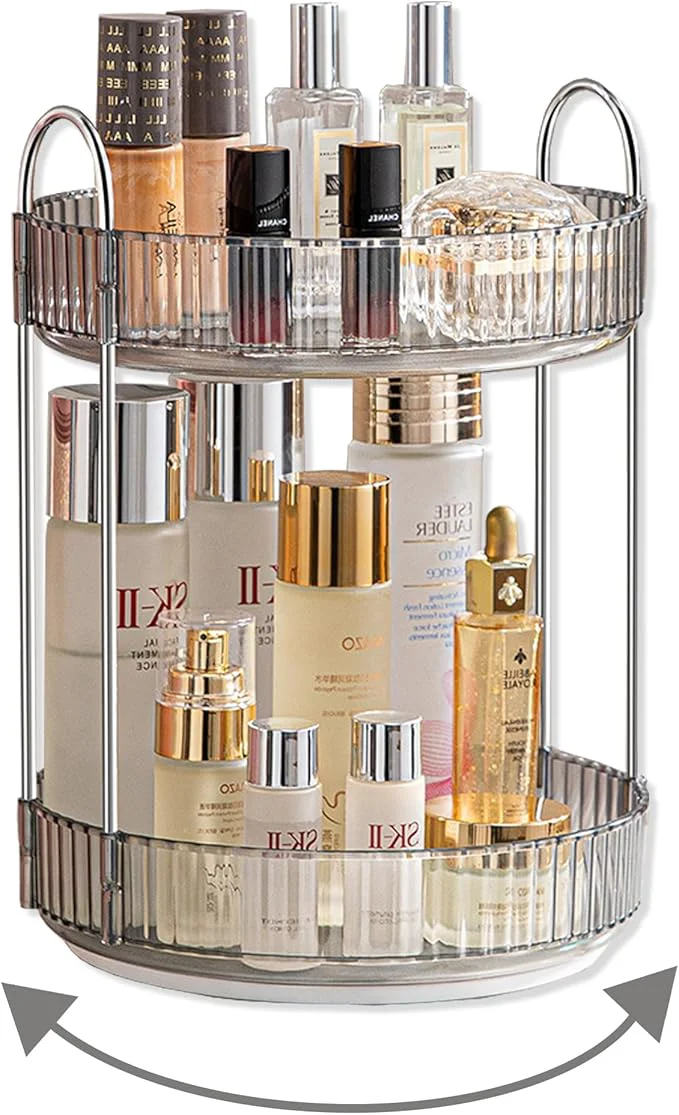 Relaxed Asayuee 360 Rotating Makeup Organizer Official