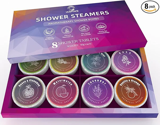 Convenient Shower Steamers Aromatherapy Basket Set Efficient