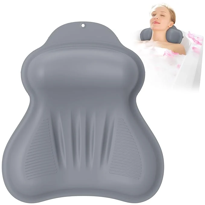 Pure Silicone Bath Pillow New Material Bath Pillows Certified