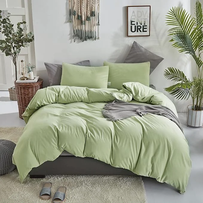 Reliable KAREVER Sage Comforter Set King Green Bedding Set Women Bed Comforter Set Breathable Blanket Men Light Sage Green Lightweight Quilts Set King Size Practical