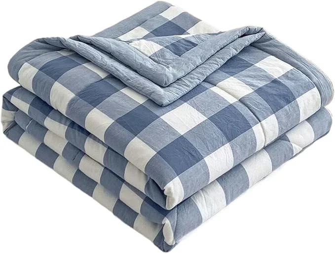 Carefully Designed Lightweight Summer Bedspread Quilt Coverlets Bedding Set Queen King Size Air Conditioning Comforter Blanket Skin-friendly Soft Breathable Geometric Pattern Bedding Coverlet For All Season Color 3 High-Performance