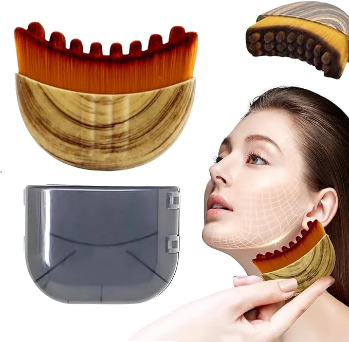 Reusable Lymphatic Contour Face Brush，Lymphatic Drainage Brush，Lymphatic Drainage Innovative