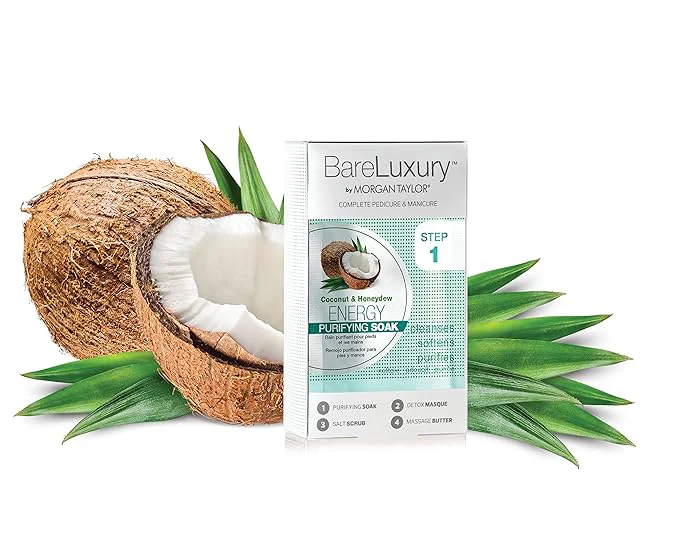 Proven Morgan Taylor BareLuxury 4-Step Complete Pedicure Manicure Packs Superior