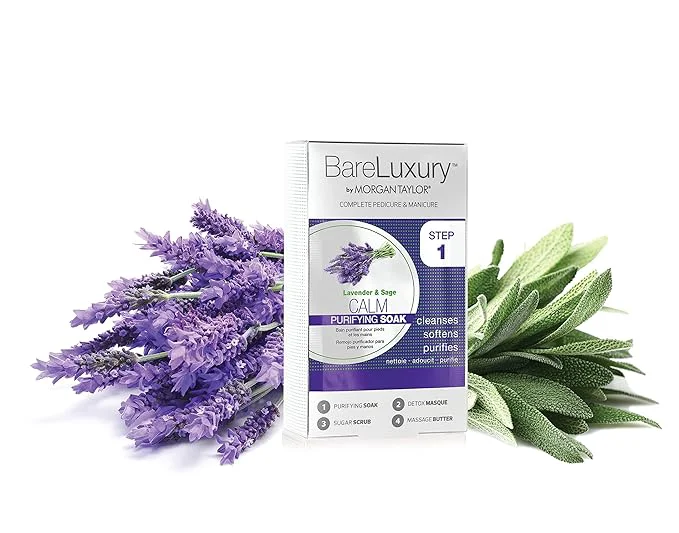 Powerful Morgan Taylor BareLuxury 4-Step Complete Pedicure Manicure Packs Premium