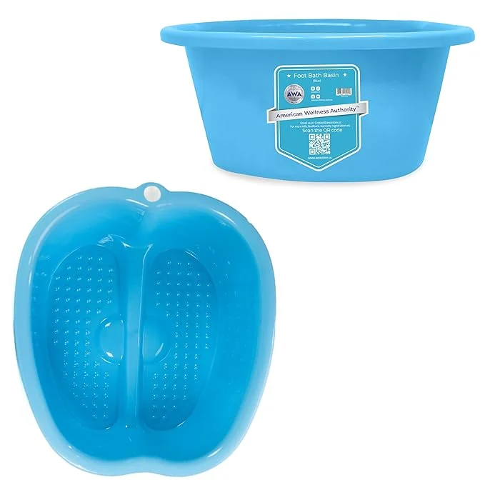 Pure AWA Extra Large Pool Foot Bath Sturdy Feet Soaking Tub and Pedicure Bowl First-Class