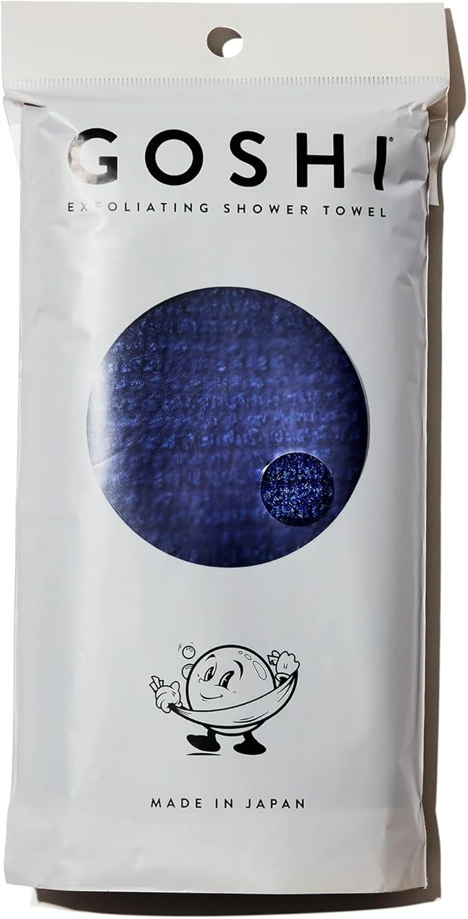 Superior GOSHI Exfoliating Shower Towel Environmentally Friendly