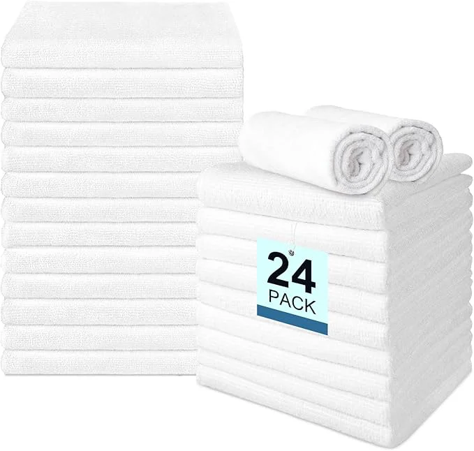 Specialty UNIMADE 24 Pack Hand Towels Set Modern