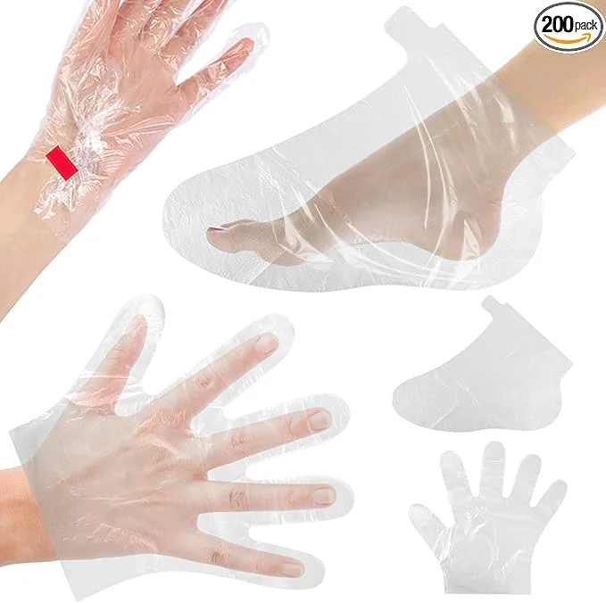 Exclusive 200 Pcs Paraffin Wax Liners for Hands and Feet Smooth