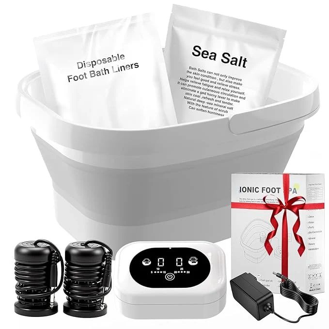 Easy-to-Use Ionic Foot Bath Detox Machine Foot Detox Foot Bath Soak Tub Convenient