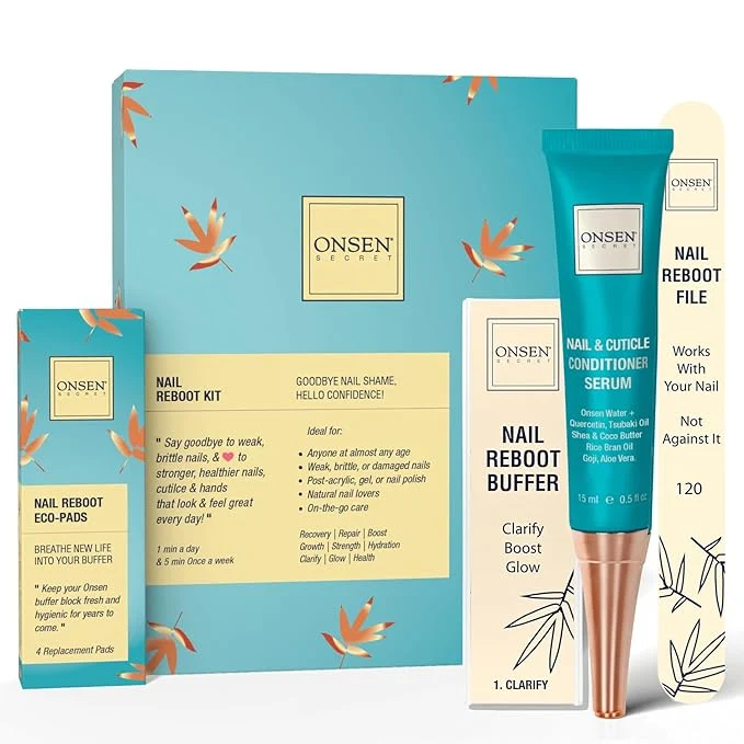 Stylish Onsen Secret Nail Care Kit Fine Crafted