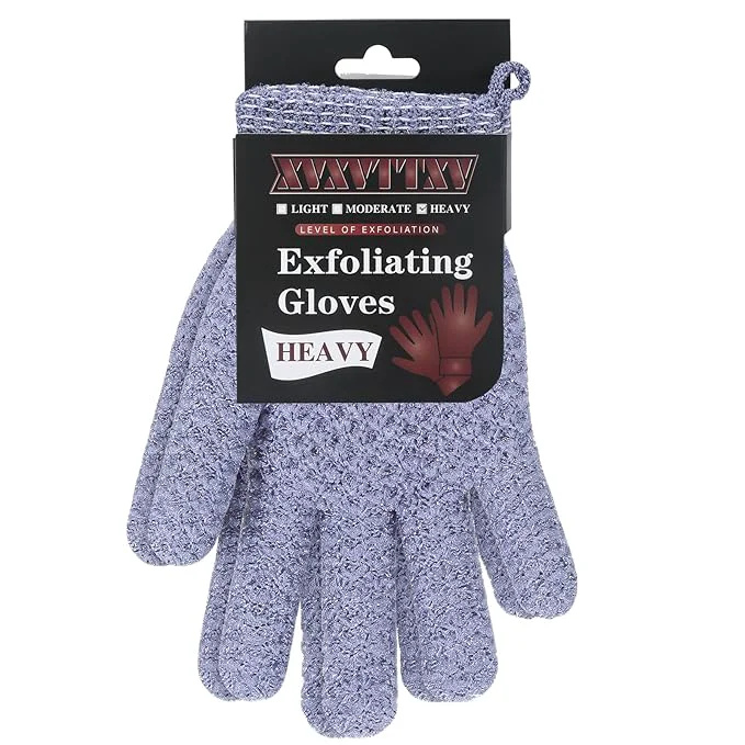 Original Exfoliating Dual Texture Bath Gloves First-Class
