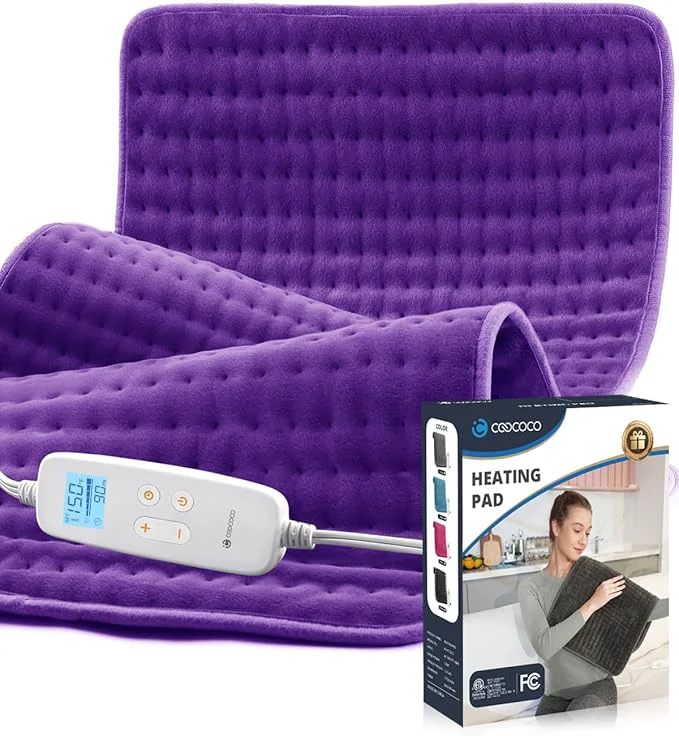 Sophisticated CooCoCo Large Electric Heating Pad Comfortable