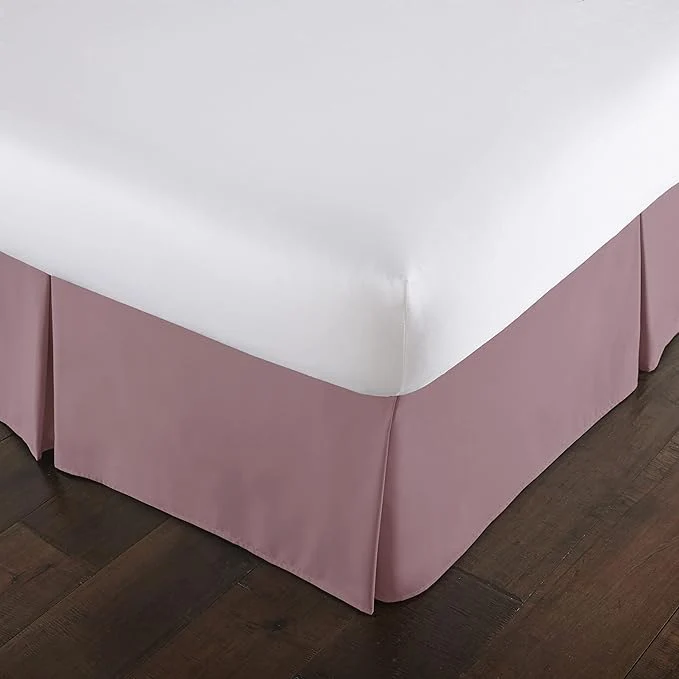 Solid Southshore Fine Living Inc. California King Bed Skirt – 14 quot Drop Luxury Pleated Bed Skirts Cal King Bedding Dust Ruffle California King Bed Skirting Lavender Convenient