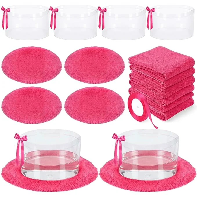 Versatile HunnmingRe 18 Pcs Foot Spa Kit for Spa Sleepover Party Supplies Natural