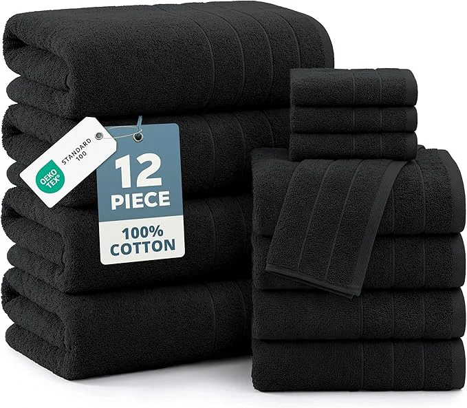 Outstanding CASA PLATINO Cotton Towel Set High-Performance