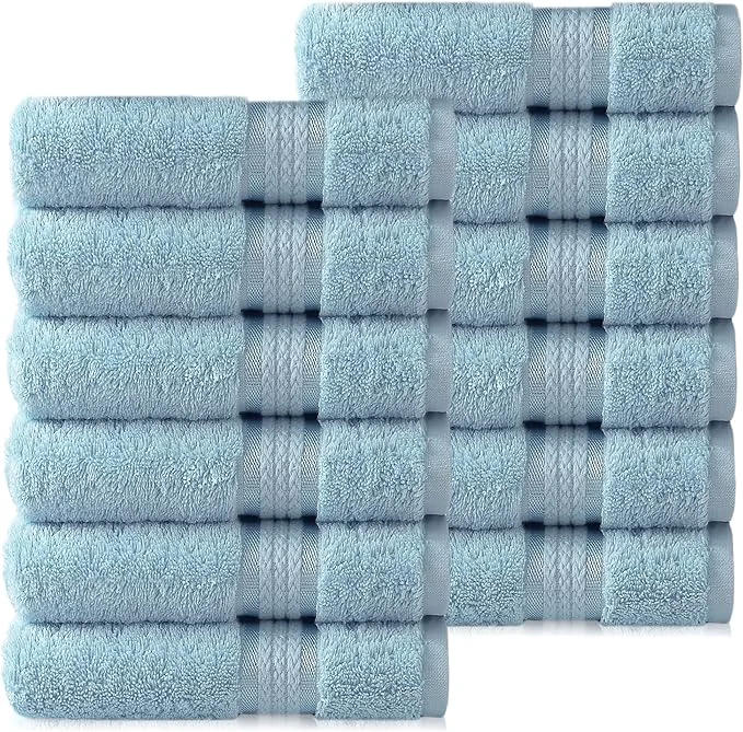 Natural COTTON CRAFT Ultra Soft Washcloths Fast