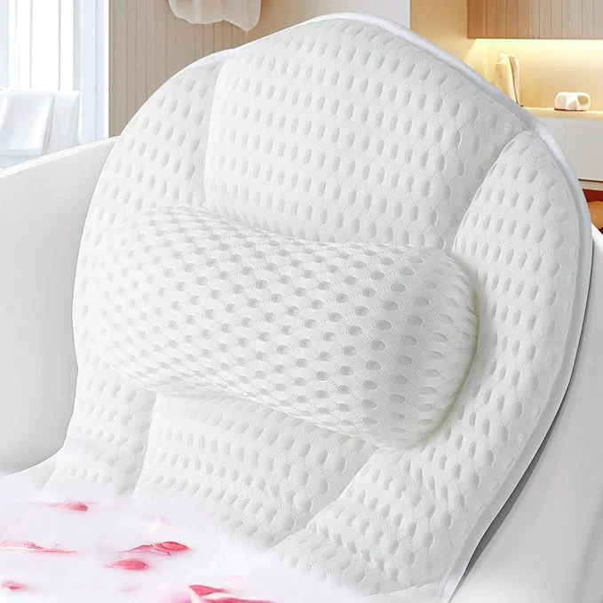 Proven SQLHM Bath Pillows for Tub Luxury Bath Pillow for Neck and Back Support-with Functional
