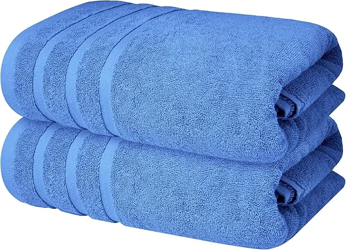 High-Grade Infinitee Xclusives Cotton Luxury Bath Towels Set of 2 Easy-to-Use
