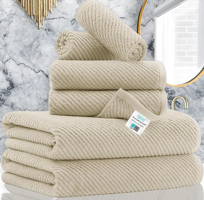 Healthy VOOVA MOVAS Bath Towel Sets Dependable