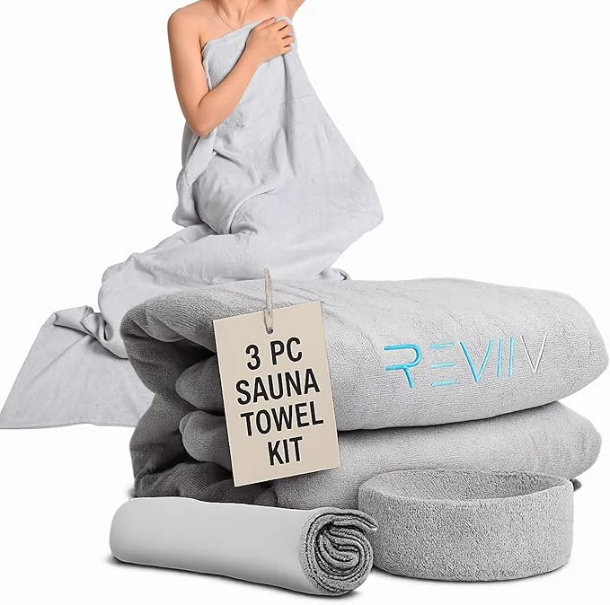 Innovative Sauna Blanket Insert Towel 3Pc Kit Refined